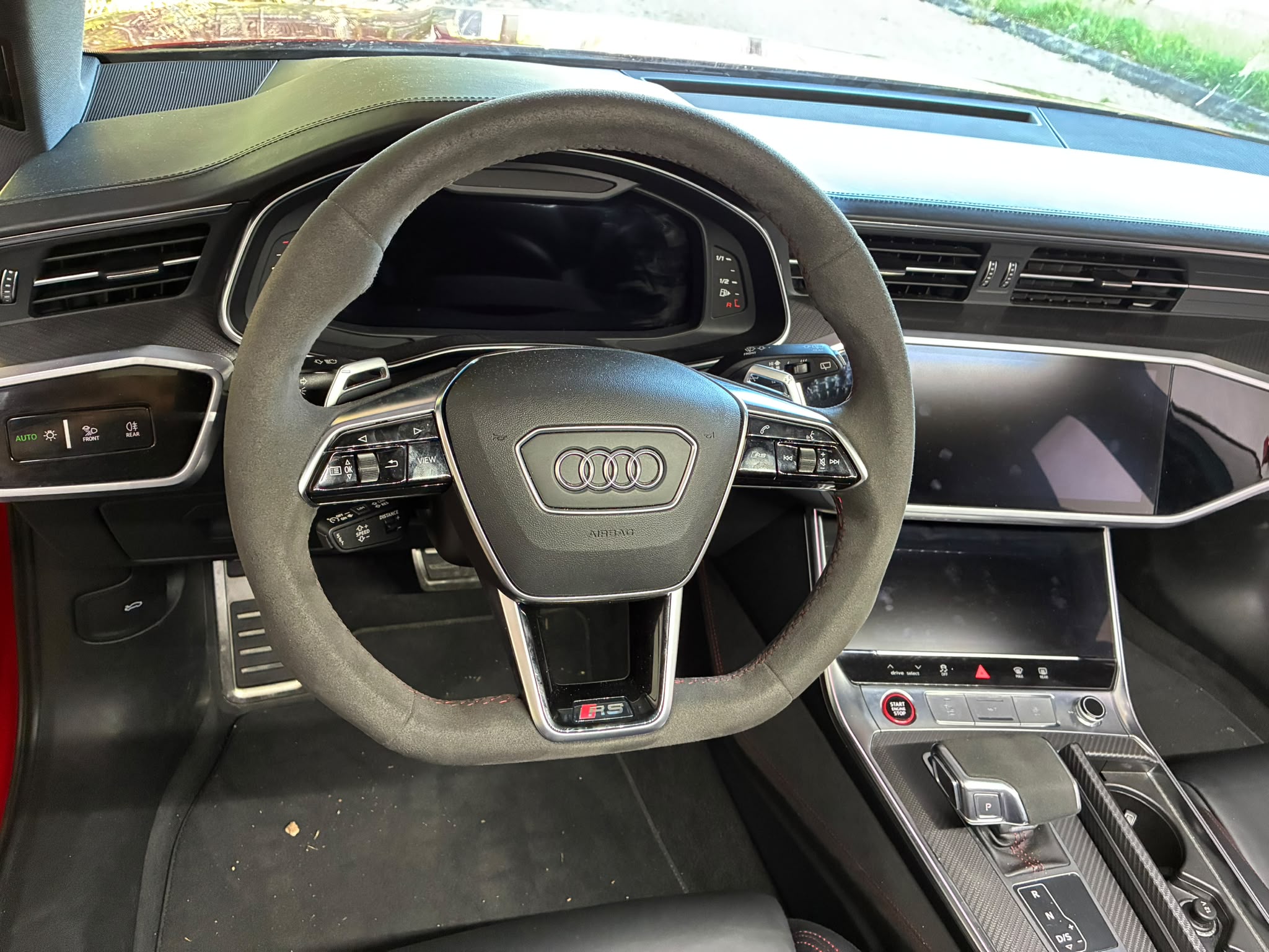 Avant - Audi RS6 Volant en Alcantara